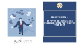 Rémunération gérant EURL